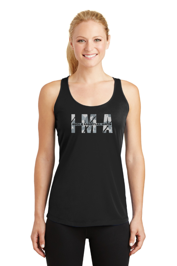IMA Womens Black Tank