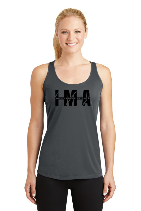 IMA Womens Grey Tank - Image 3
