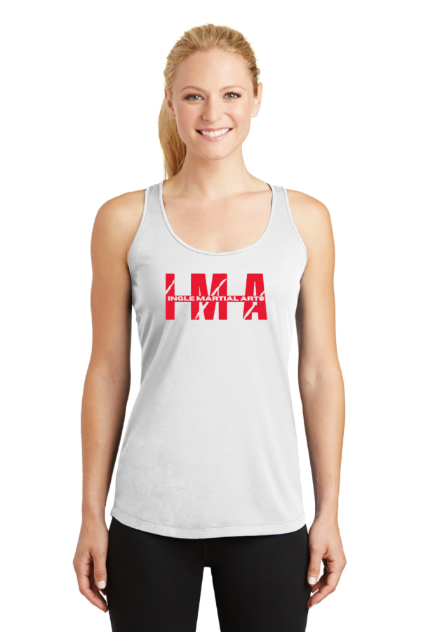 IMA Womens White Tank