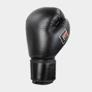Elite Boxing Gloves - Black Leather